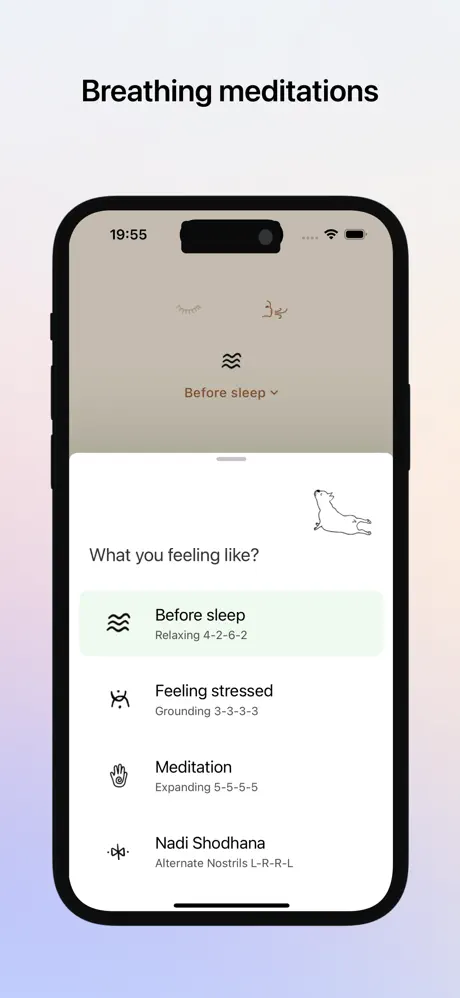 Now Timer — guided breathing meditations